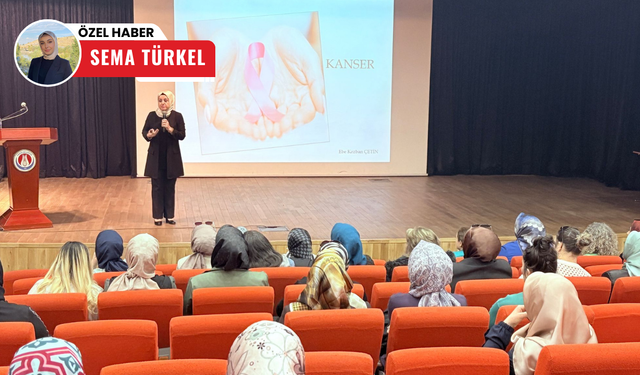 Sincan’da ‘Ulusal Kanser Haftası’nda farkındalık semineri