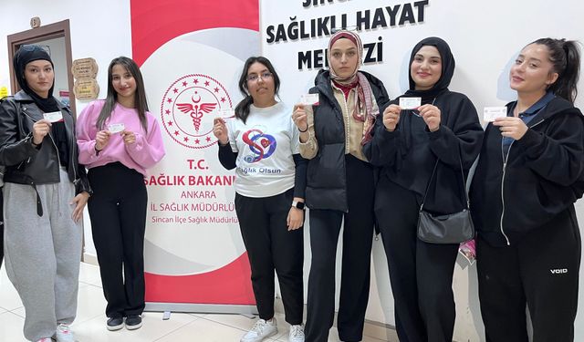 Sincanlı gençler KETEM gönüllüsü oldu