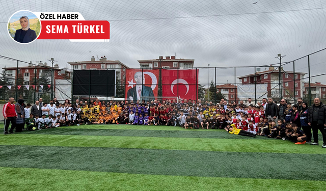 Sincanlı minikler sahada buluştu: Mahalleler Arası Futbol Turnuvası başladı