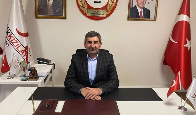 Polatlı Kızılay Şube Başkanı kurban bağışı kampanyası için çağrıda bulundu