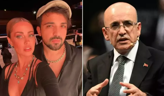Ünlü çiftin evine Bakan Mehmet Şimşek’in pantolonu gitti