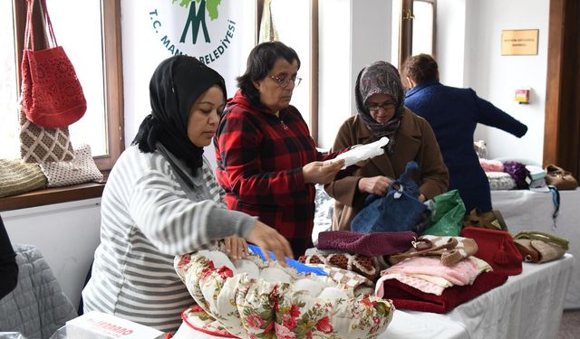 Mamaklı kadınlardan ekonomiye el emeği desteği: 'Üreten Kadınlar Çarşısı' açıldı