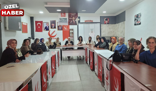 Yeniden Refah Partisi Ankara İl Kadın Kolları'ndan Polatlı'ya ziyaret