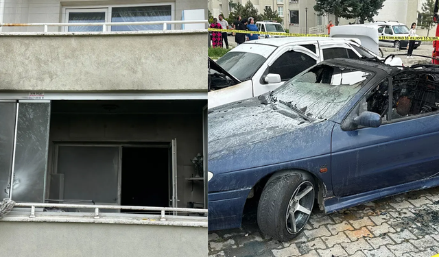 Aile tartışması yangınla bitti! Koca, evi ve 2 aracı ateşe verdi