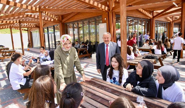 Akyurt'un 4'üncü kütüphanesi açıldı! Gençlere sıcak ve sessiz bir çalışma ortamı
