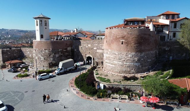 Ankara Kalesi yeniden hayat buldu! Restorasyon çalışmaları sona erdi