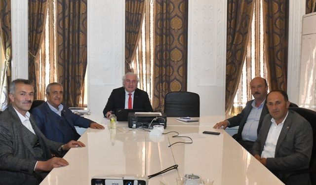 Muhtarlardan Ankara Kent Konseyi'ne 'zirai don' ziyareti
