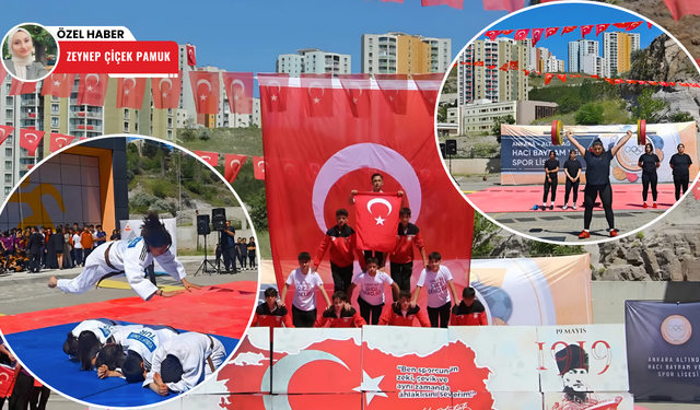 Ankara'da 19 Mayıs coşkusu sporla taçlandı