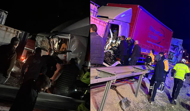 Ankara'da zincirleme trafik kazası! Çok sayıda yaralı var