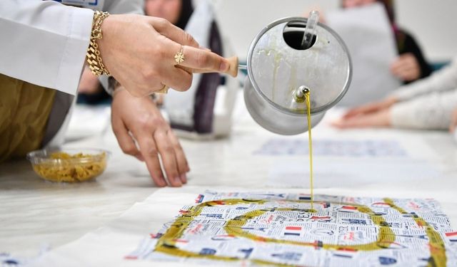 Doğa için dostluk adımı: Balmumlu Kumaş Yapımı Atölyesi düzenlendi