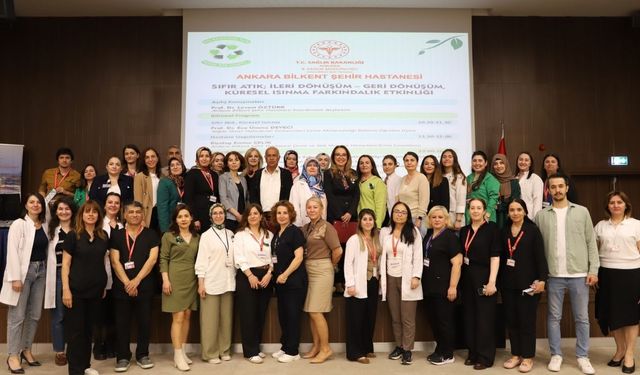 Bilkent Şehir Hastanesinde sürdürülebilir çevre için ilham veren etkinlik