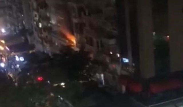 İzmir'de korku dolu anlar: Doğal gaz patladı