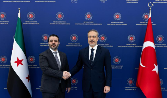 Dışişleri Bakanı Fidan, Suriyeli mevkidaşıyla görüştü