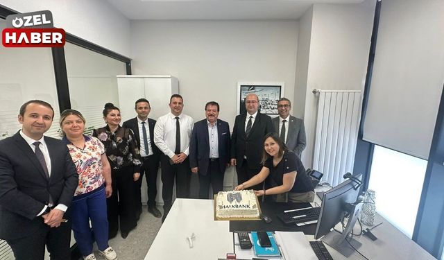 'Halkın Bankası' 87 yaşında: Başkan Kıymaz'dan teşekkür ziyareti