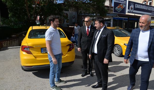 Kahramankazan Belediye Başkanı Çırpanoğlu'ndan esnaf ziyareti