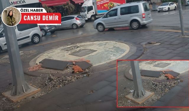 Keçiören'de çirkin görüntü: Eski süs havuzu alanı atıl durumda