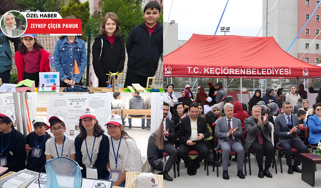 Keçiören’de bilim şenliği: TÜBİTAK 4006 Bilim Fuarı yoğun ilgi gördü