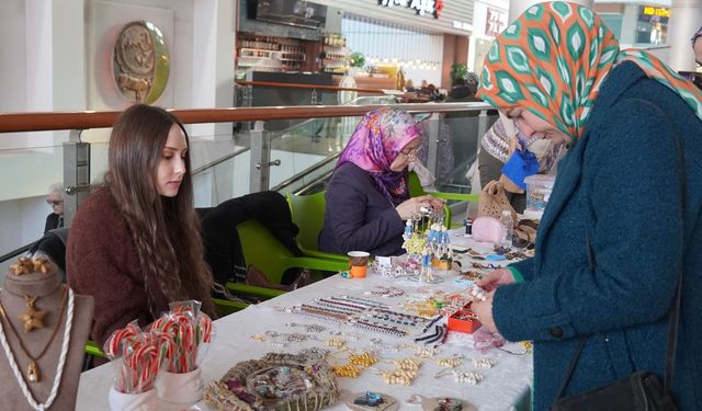 KEÇMEK kursiyerlerinin el emeği ürünleri sergilenecek