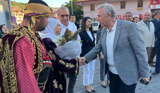 Mansur Yavaş’tan Ayaş’a tarihi ziyaret!
