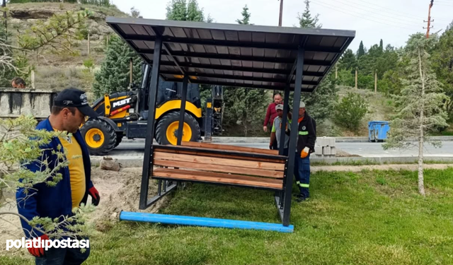 Nallıhan Belediyesi ekipleri Çayırhan Mahallesi'nde topyekun çalışma başlattı