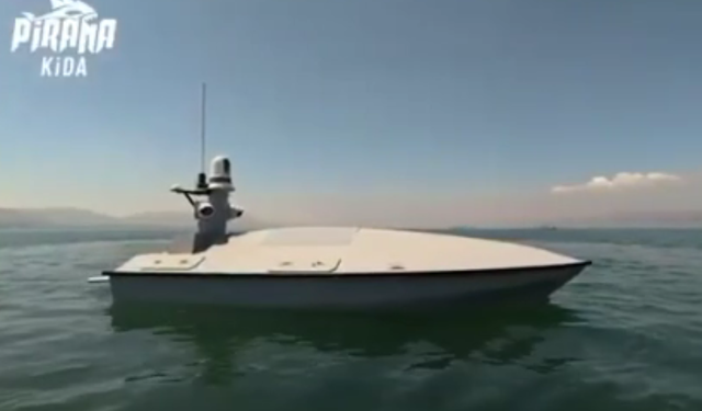 MKE: ''İnsansız Deniz Aracı 'PİRANA KİDA' göreve hazır''