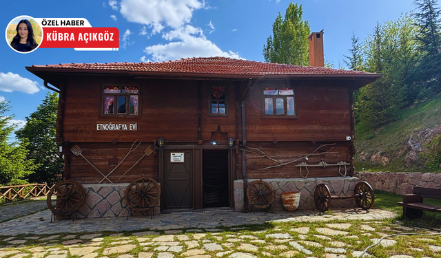 Sobada yakılan tarihi ahşap evler, Ankara'da müze oldu!