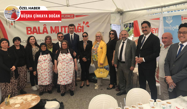 Türk Mutfağı Haftası’nda Bala standına yoğun ilgi
