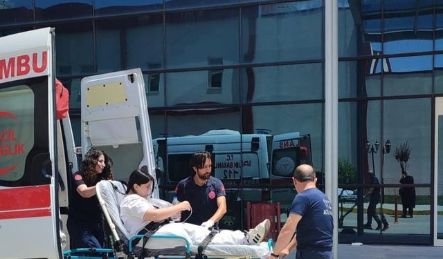 2 gün boyunca sınava ambulansla gitti!
