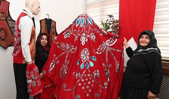 Aile merkezi kursiyerlerinin eserleri için sergi düzenlendi