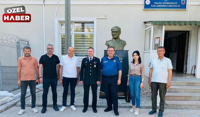 AK Parti Polatlı ilçe teşkilatından Jandarma’ya 186. yıl ziyareti