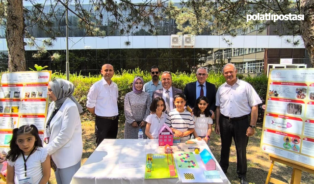 Altındağ'da Harezmi eğitim modeli rüzgarı: Minik mucitler projelerini sergiledi!