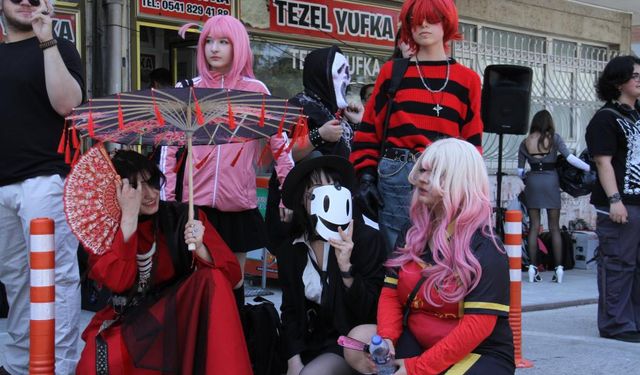 Anime tutkunları Çankaya’da buluştu