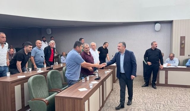 Başkan Demirbaş'tan taksici esnafına tam destek