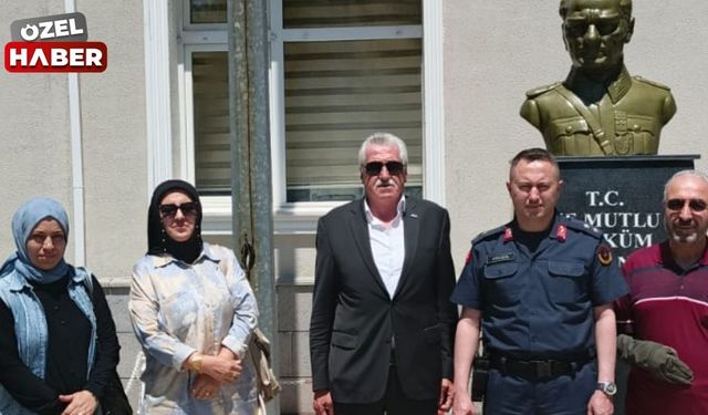 Polatlı Beyazay Derneğinden 186 yıllık şanlı teşkilata anlamlı ziyaret