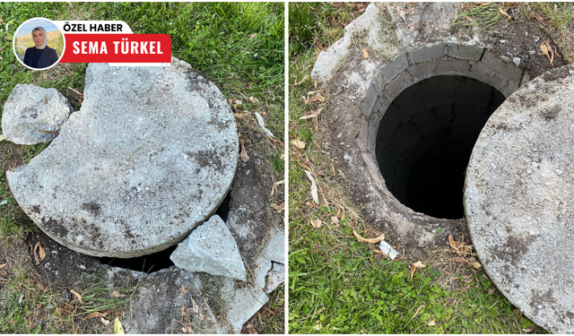 Çocuk parkında ihmalkarlık: Kuyunun üzeri açık kaldı