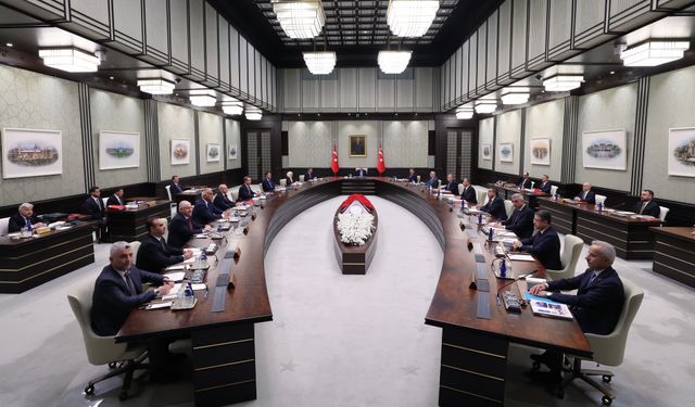 Cumhurbaşkanlığı Kabinesi Beştepe’de toplandı