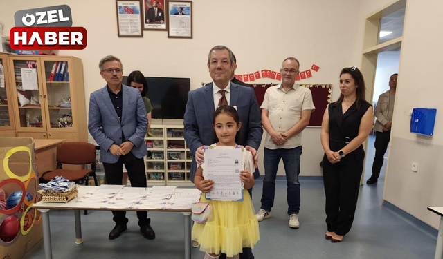 Kaymakam Bulacak, Polatlı’da son kez karne dağıttı