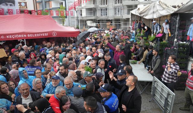 Keçiören'de, 61 bin fide dağıtıldı