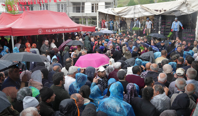 Keçiören’den tarımsal üretime destek! 61 bin fide ücretsiz verildi