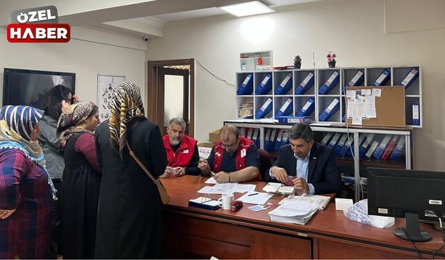 Kızılay Polatlı Şubesinden bayram öncesi 117 aileye destek eli