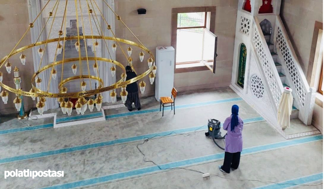 Kızılcahamam'da Bayram temizliği tamamlandı