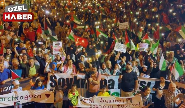 ‘Küresel Gazze Yürüyüşü’ Ankara’da gerçekleştirildi