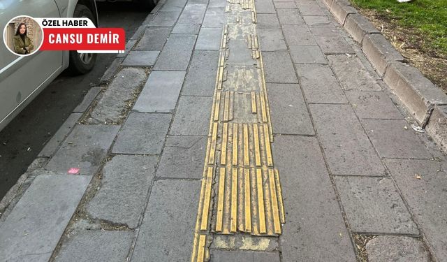 Görme engelli vatandaşlara bir engel daha!