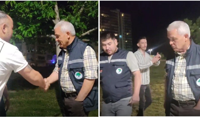 Mamak’ta kene ve haşereye karşı gece mesaisi