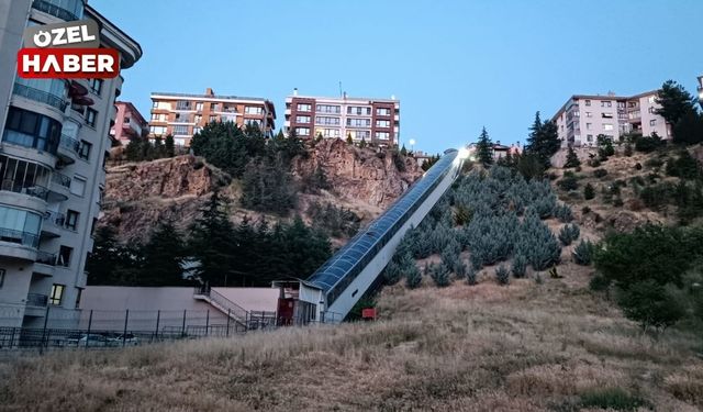 Keçiören'de yıllardır kapalı olan yürüyen merdiven ne olacak?