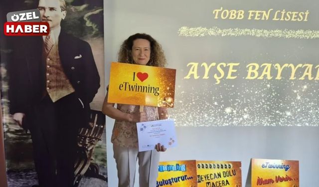 Polatlı TOBB Fen Lisesi'nden Etwinning başarısı