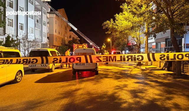 Polatlı’da korkutan yangın: Alevler çatı katını sardı
