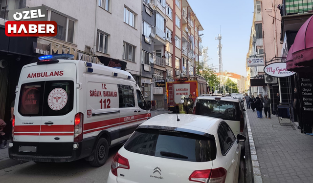 Polatlı’da, yaz günü yakılan soba paniğe yol açtı!