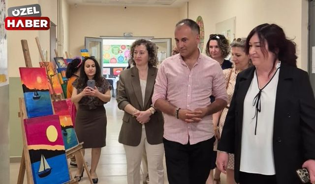 Şehit Sedat Akça Ortaokulu öğrencilerinden görsel şölen