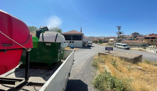 Şereflikoçhisar Belediyesinden ilaçlama seferberliği